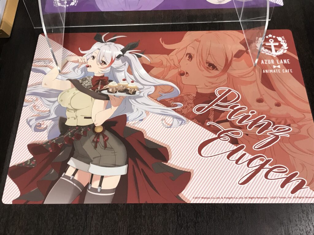 ○アズールレーン×アニメイトカフェ限定コラボ 特大タペストリー ベル 