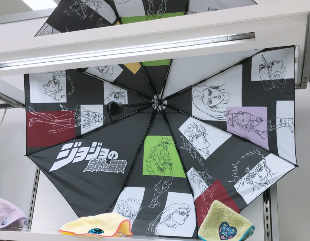 「アニメ10周年記念展」傘